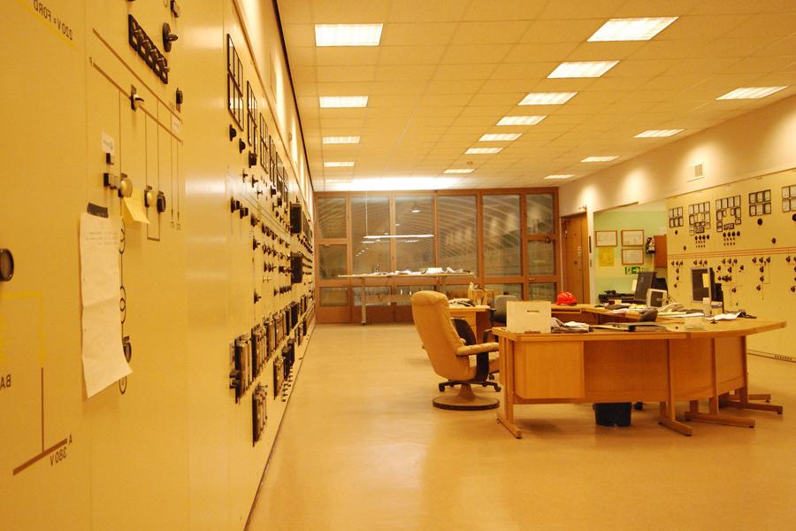 原来位于nedrer ø ssamatga的控制室已不再使用. 