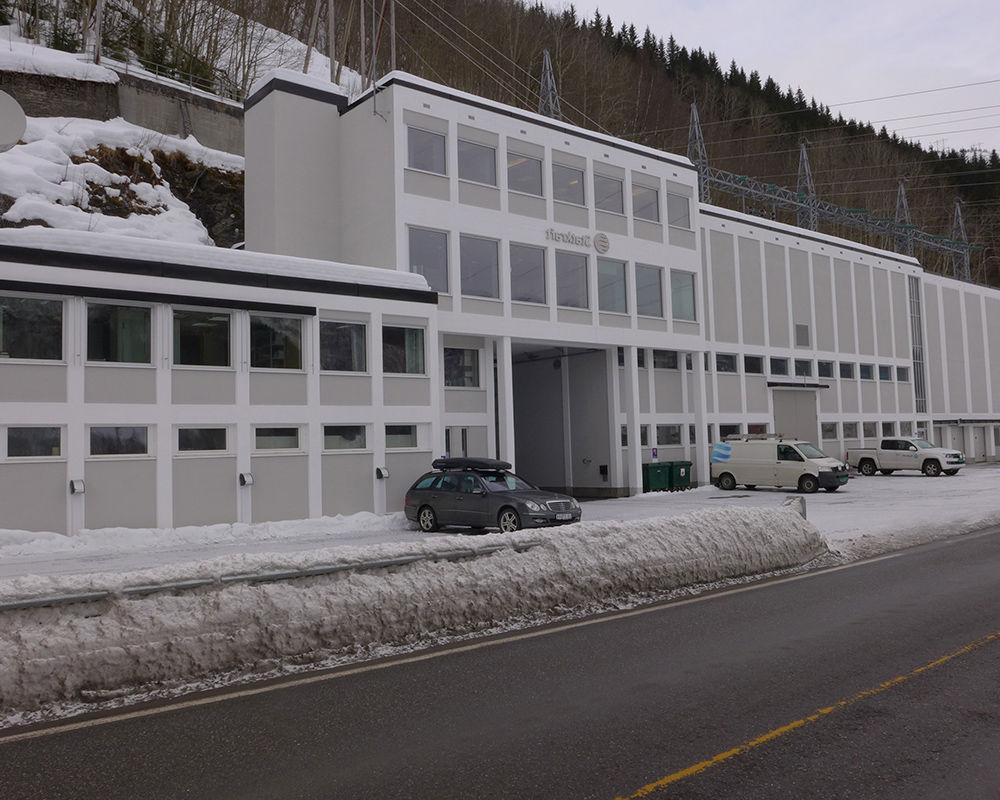 Reception building at Trollheim